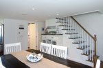 Stairway to second level of home